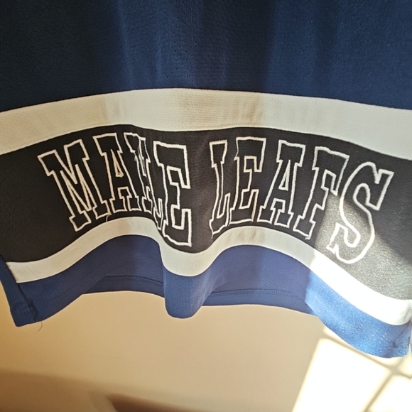 Toronto Maple Leafs NHL Jersey Mighty Mac Sports Youth L - Picture 7 of 7